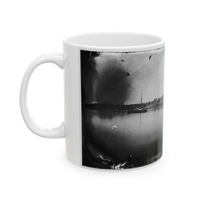 Belle Plain, Virginia. General View (U.S. Civil War) White Coffee Mug-The Sticker Space