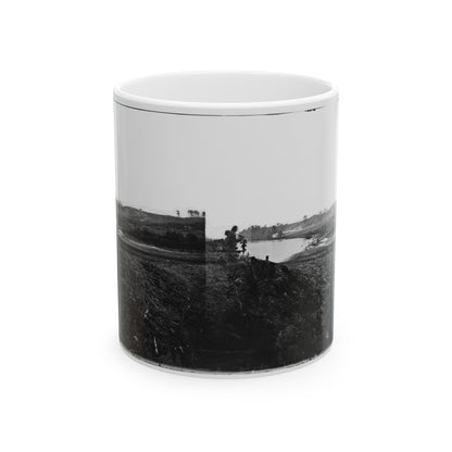 Belle Plain, Virginia. (U.S. Civil War) White Coffee Mug-11oz-The Sticker Space