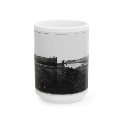 Belle Plain, Virginia. (U.S. Civil War) White Coffee Mug-15oz-The Sticker Space