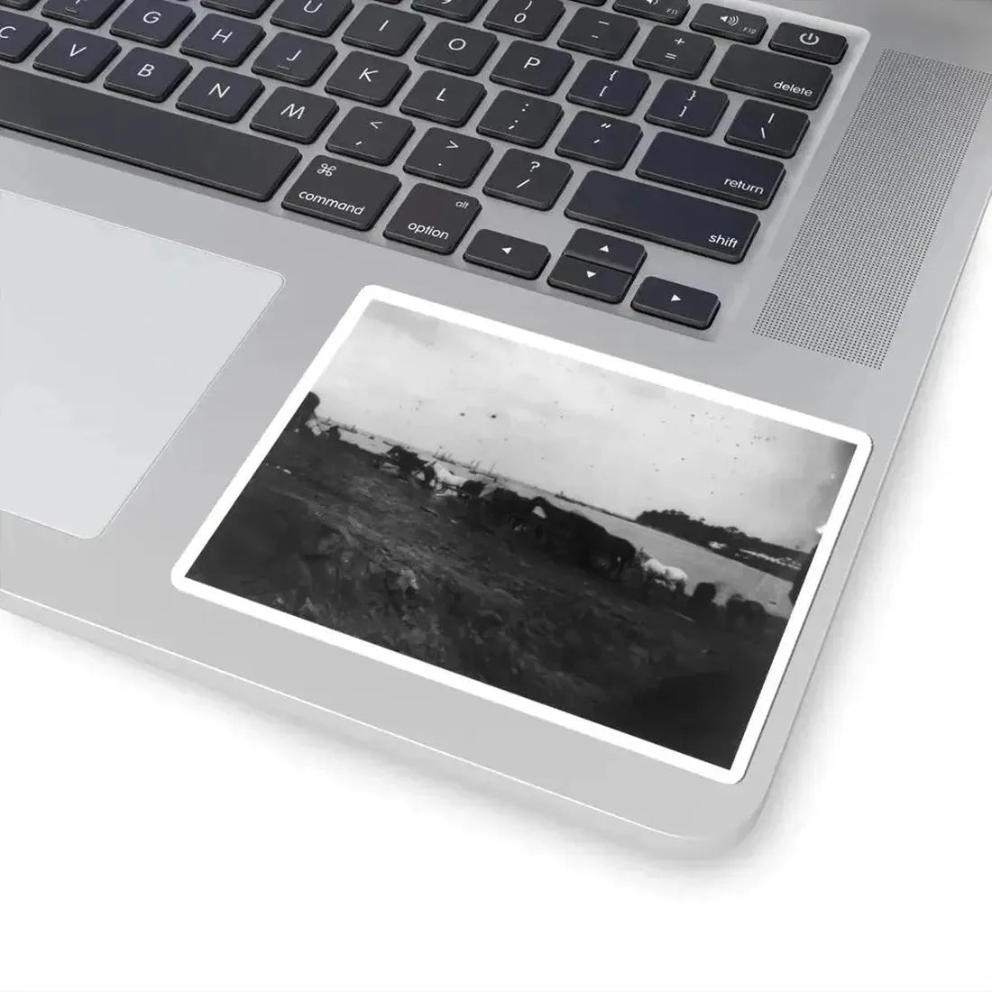 Belle Plains, Va., May 16, 1864, Encampment of 2Nd New York and 1St Massachusetts Heavy Artillery (U.S. Civil War) STICKER Vinyl Kiss-Cut Decal - The Sticker Space