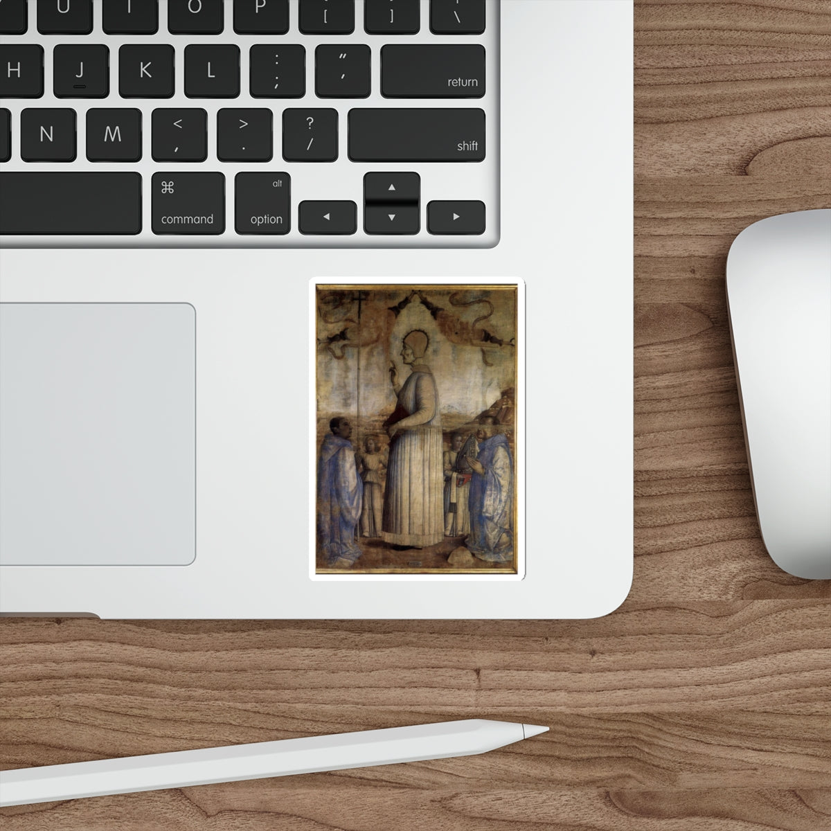 BELLINI, Gentile - The Blessed Lorenzo Giustiniani (Artwork) STICKER Vinyl Die-Cut Decal-The Sticker Space