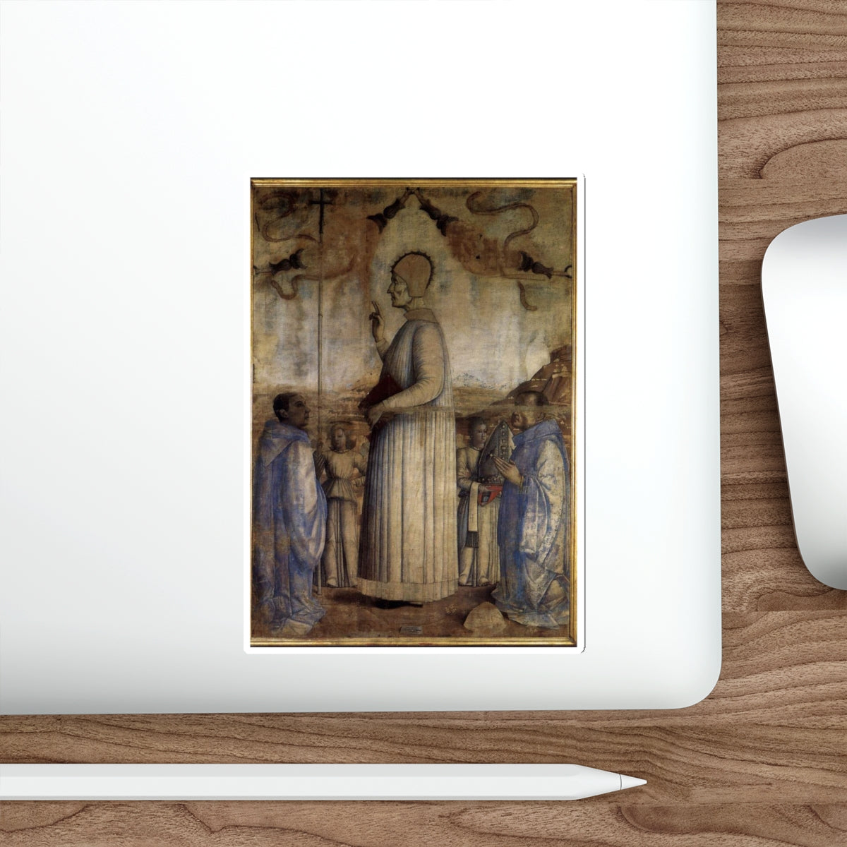 BELLINI, Gentile - The Blessed Lorenzo Giustiniani (Artwork) STICKER Vinyl Die-Cut Decal-The Sticker Space