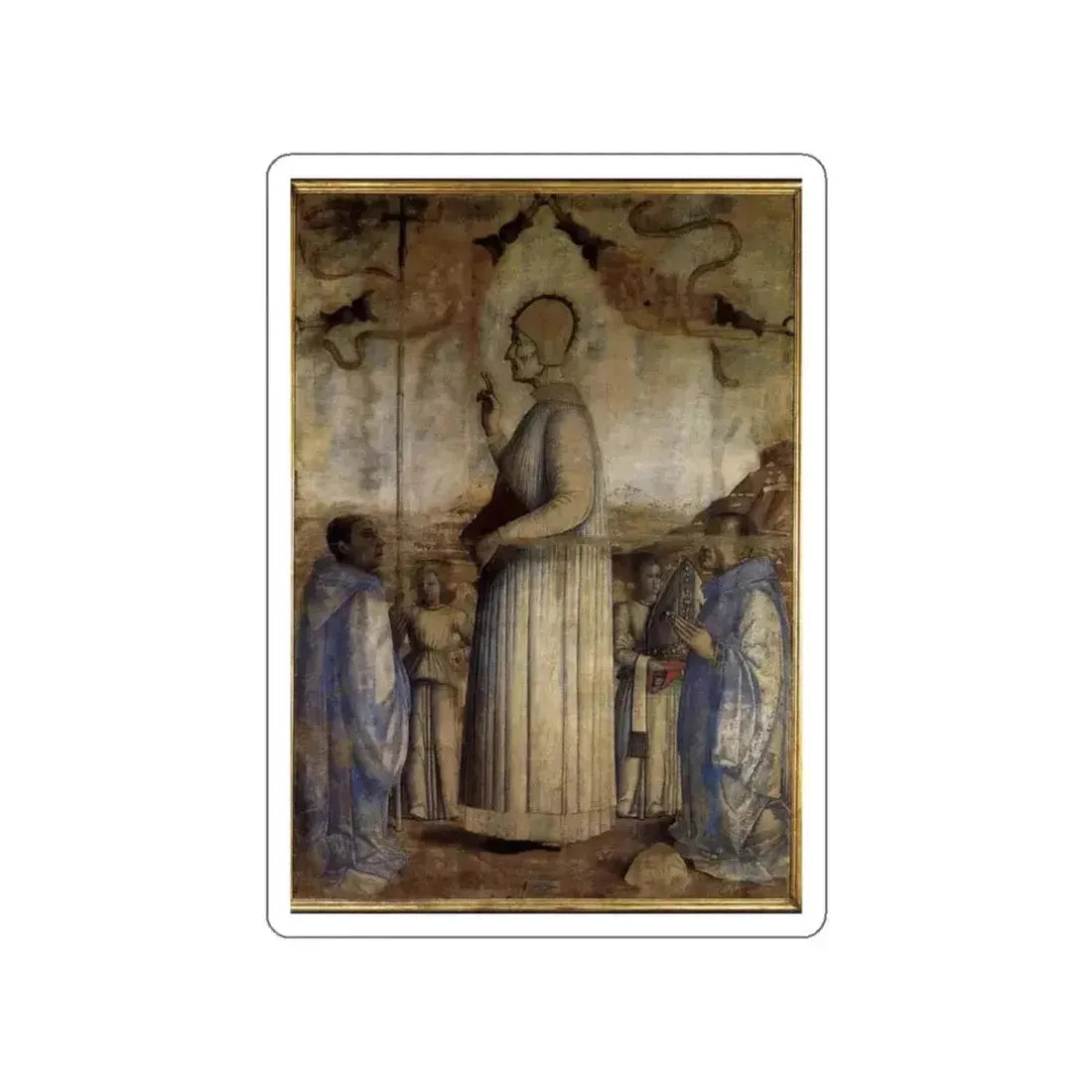 BELLINI, Gentile - The Blessed Lorenzo Giustiniani (Artwork) STICKER Vinyl Die-Cut Decal - The Sticker Space