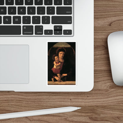 BELLINI, Giovanni - 1459 - Madonna with Child (Artwork) STICKER Vinyl Die-Cut Decal-The Sticker Space