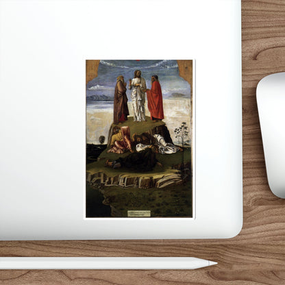 BELLINI, Giovanni - 1459 - Transfiguration of Christ (Artwork) STICKER Vinyl Die-Cut Decal-The Sticker Space