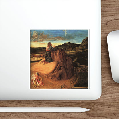 BELLINI, Giovanni - 1460-69 - Agony in the Garden (detail) (Artwork) STICKER Vinyl Die-Cut Decal-The Sticker Space