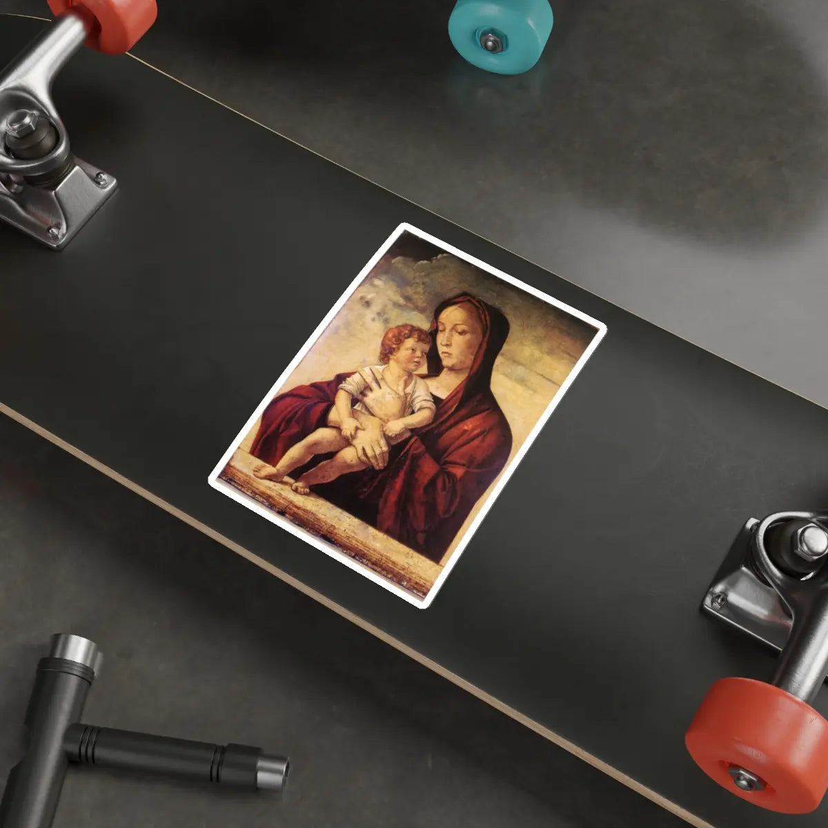SKU:20422635967847785370 Sticker types:White Shape:Die-Cut Sizes:6" × 6"