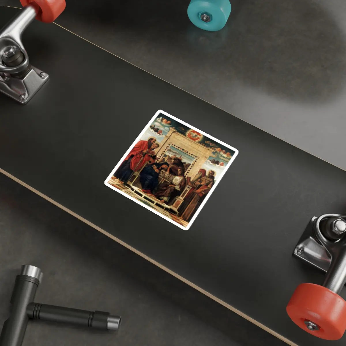 SKU:13931873066151621621 Sticker types:White Shape:Die-Cut Sizes:4" × 4"