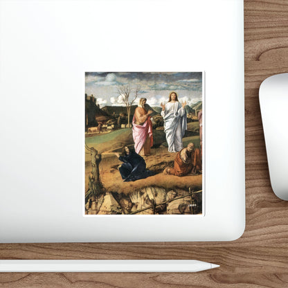 BELLINI, Giovanni - 1480-89 - Transfiguration of Christ (detail) (Artwork) STICKER Vinyl Die-Cut Decal-The Sticker Space