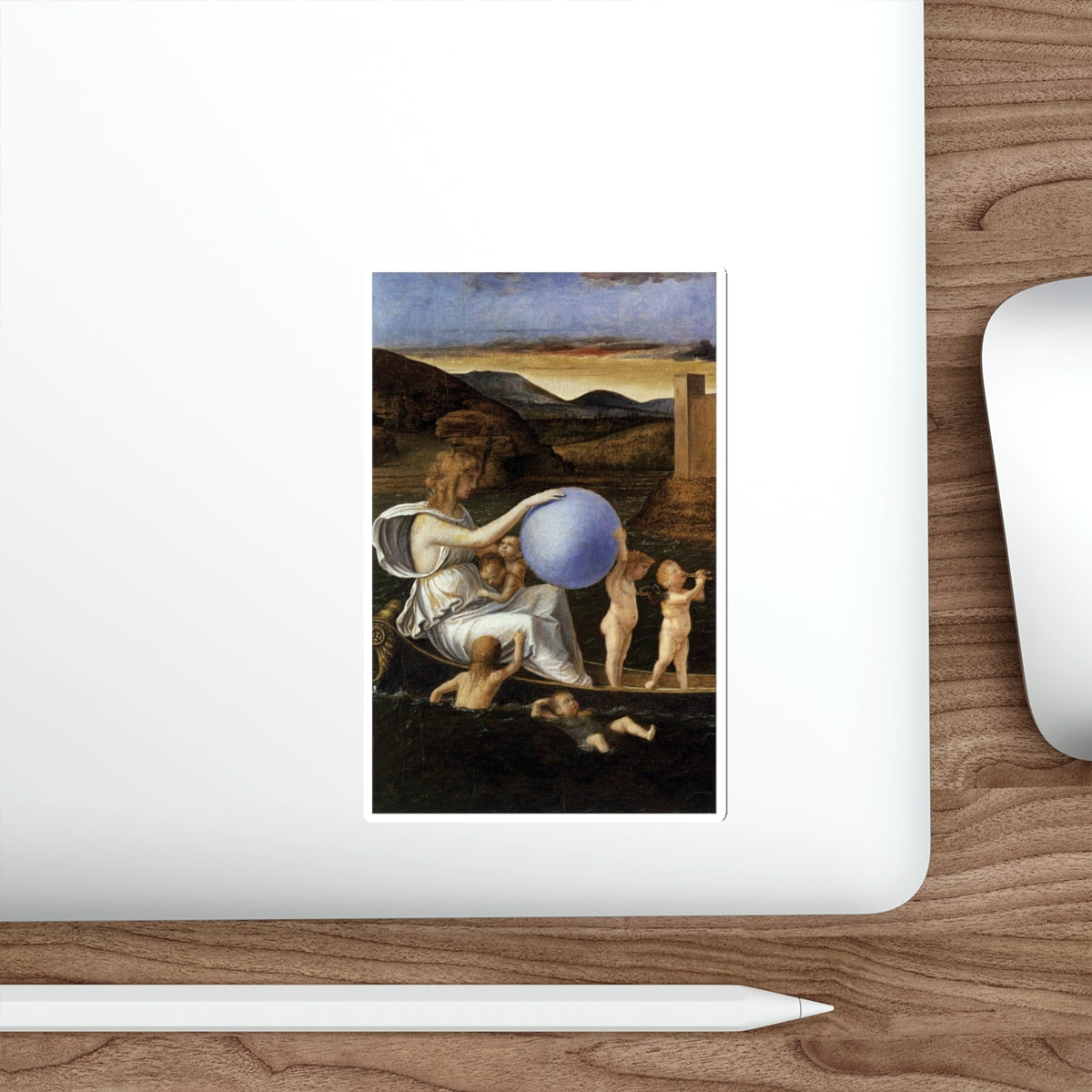 BELLINI, Giovanni - 1490-99 - Fortune (or Melancholy) (Artwork) STICKER Vinyl Die-Cut Decal-The Sticker Space