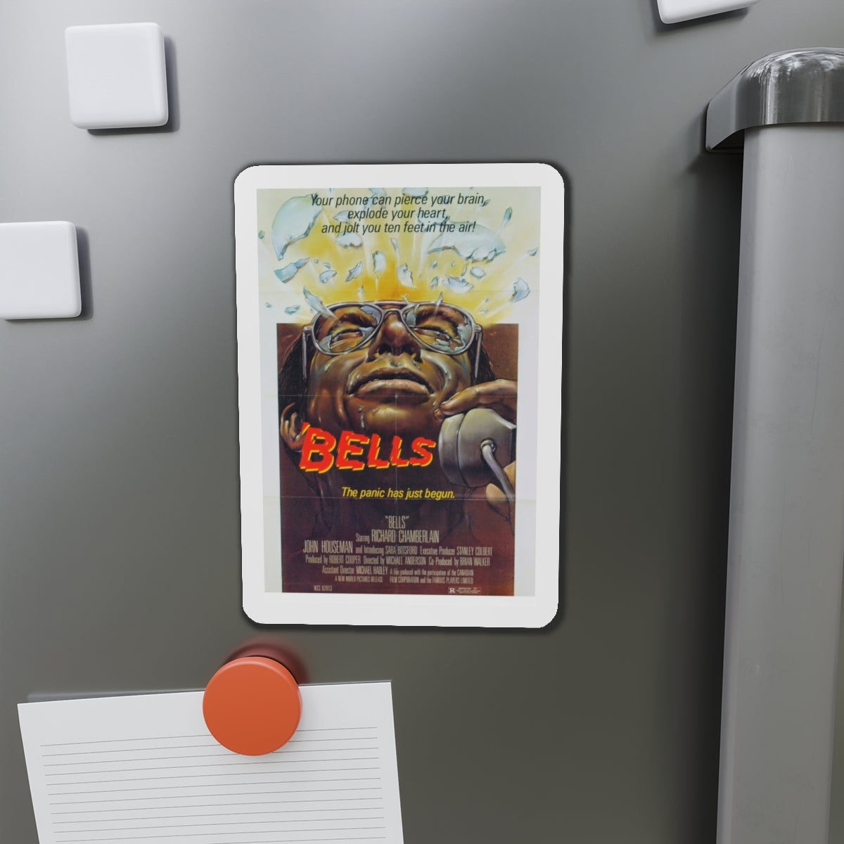 BELLS (MURDER BY PHONE) 1982 Movie Poster - Die-Cut Magnet-The Sticker Space