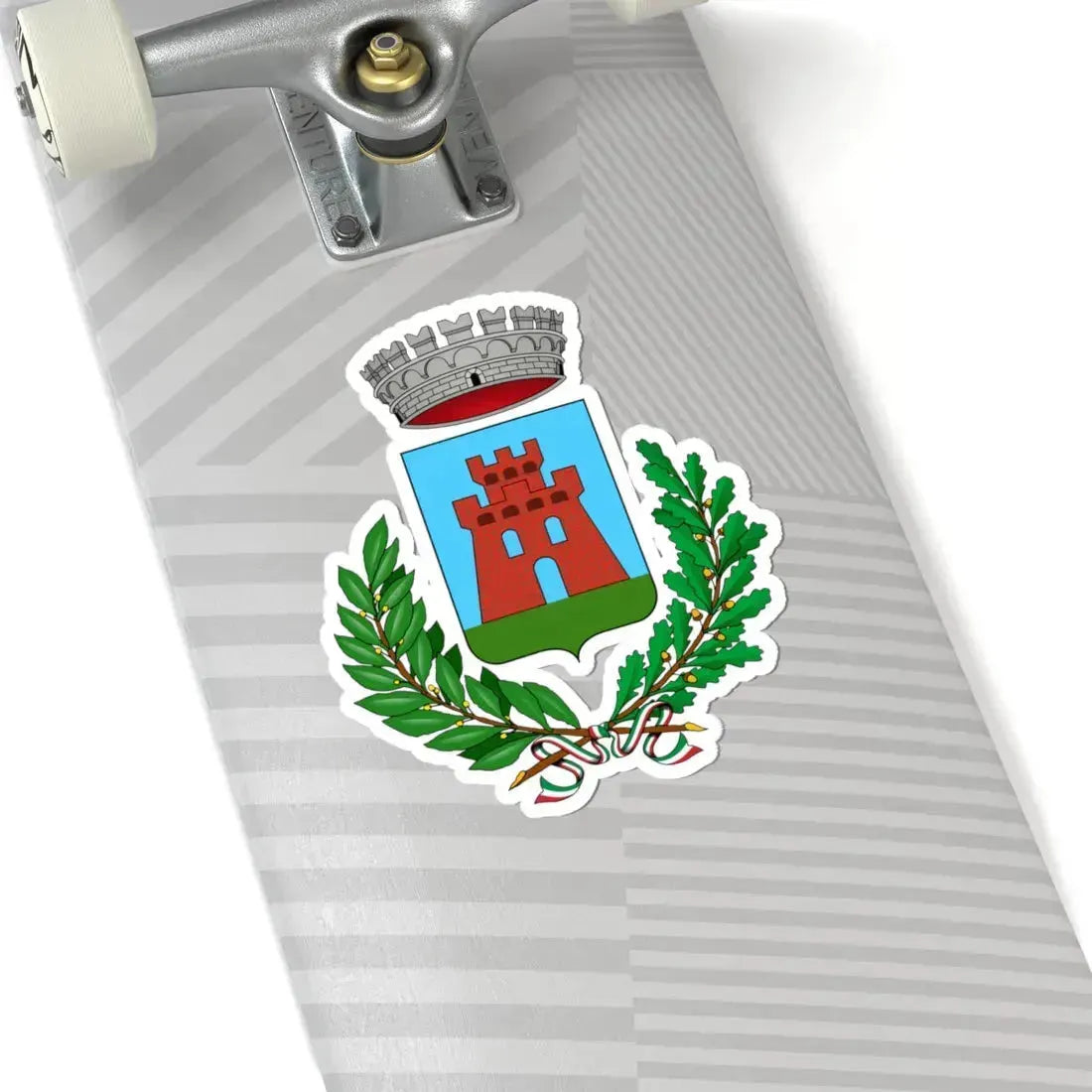 Bellusco-Stemma (Italy) (Coat of Arms) STICKER Vinyl Kiss-Cut Decal - The Sticker Space