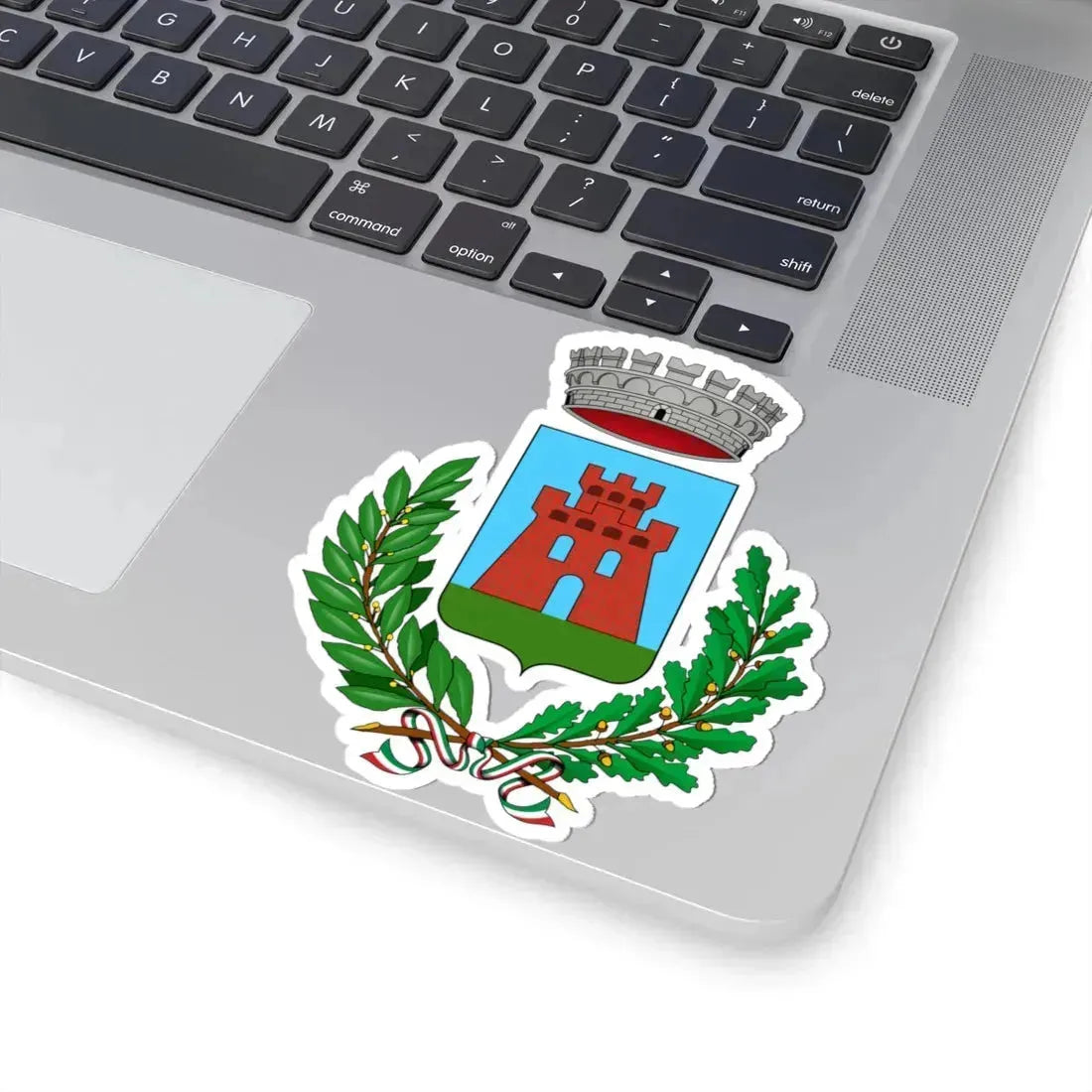 Bellusco-Stemma (Italy) (Coat of Arms) STICKER Vinyl Kiss-Cut Decal - The Sticker Space