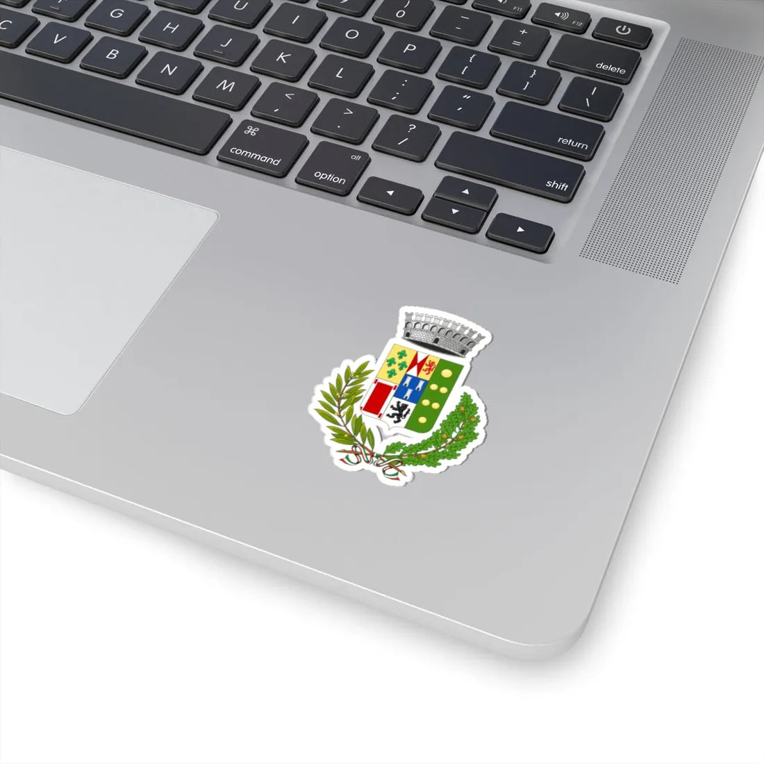 Belmonte Mezzagno-Stemma (Italy) (Coat of Arms) STICKER Vinyl Kiss-Cut Decal - The Sticker Space