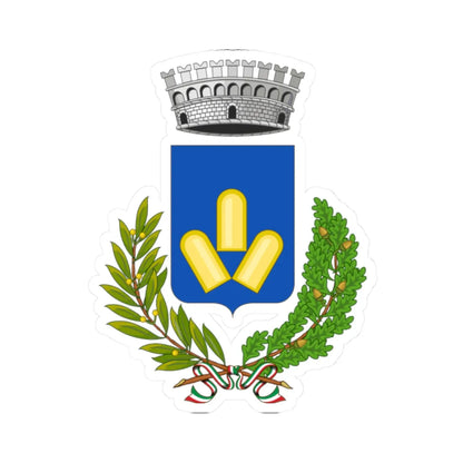 Belmonte Piceno-Stemma (Italy) (Coat of Arms) STICKER Vinyl Kiss-Cut Decal 2 Inch White - The Sticker Space