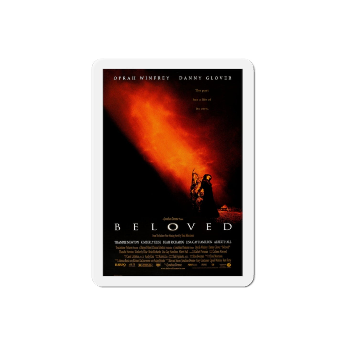 Beloved 1998 Movie Poster Die-Cut Magnet-2" x 2"-The Sticker Space