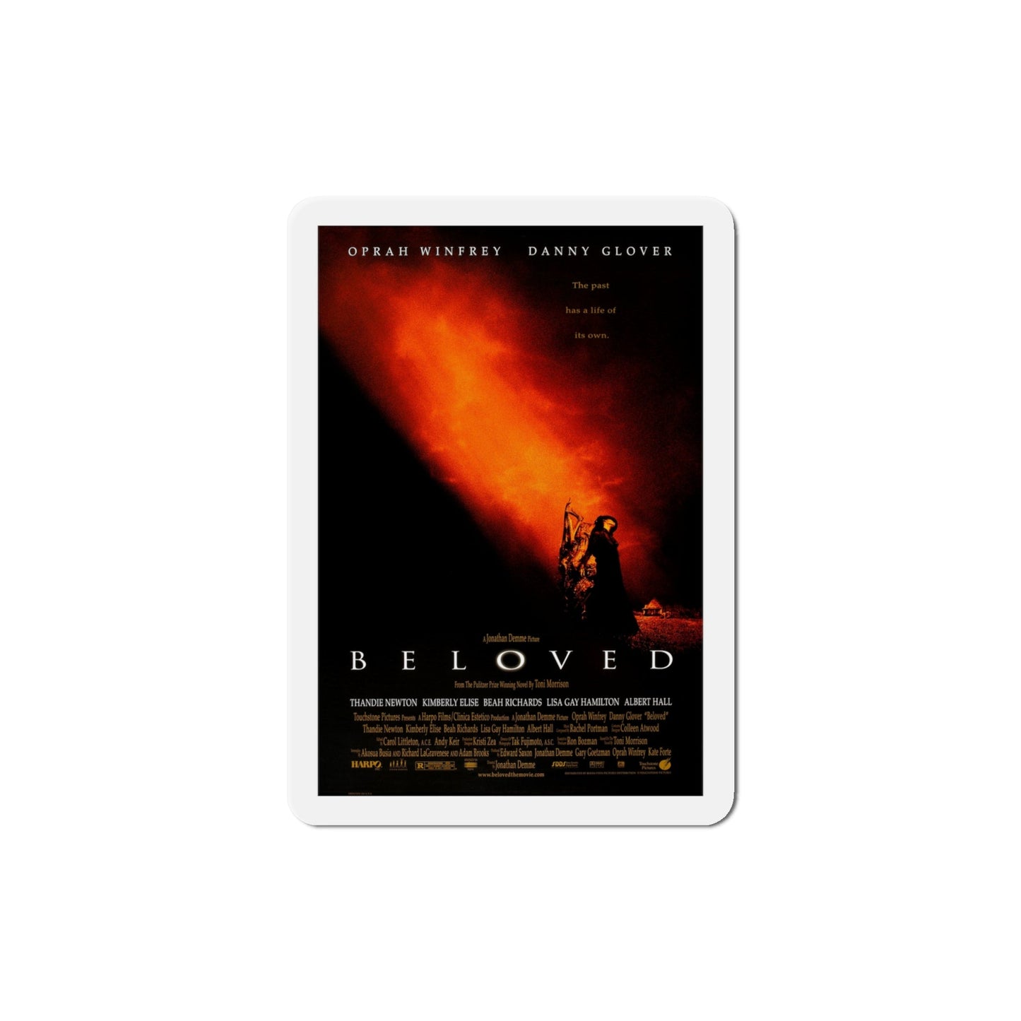 Beloved 1998 Movie Poster Die-Cut Magnet-4" x 4"-The Sticker Space