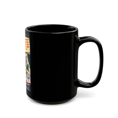 BELOW THE SEA 1933 Movie Poster - Black Coffee Mug-The Sticker Space