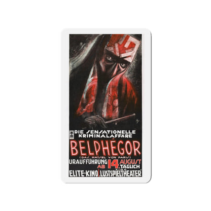 BELPHEGOR 1927 Movie Poster - Die-Cut Magnet-2" x 2"-The Sticker Space