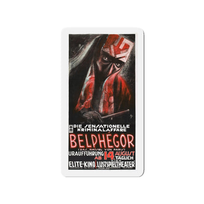 BELPHEGOR 1927 Movie Poster - Die-Cut Magnet-3" x 3"-The Sticker Space