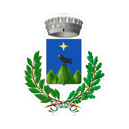 Belvedere di Spinello-Stemma (Italy) (Coat of Arms) STICKER Vinyl Kiss-Cut Decal 3 Inch White - The Sticker Space