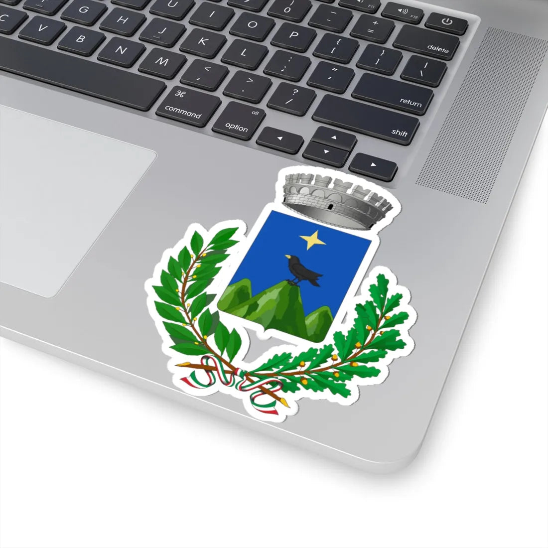 Belvedere di Spinello-Stemma (Italy) (Coat of Arms) STICKER Vinyl Kiss-Cut Decal - The Sticker Space