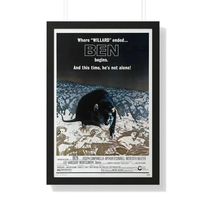 BEN 1972 - Framed Movie Poster - The Sticker Space