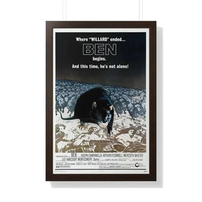 BEN 1972 - Framed Movie Poster - The Sticker Space