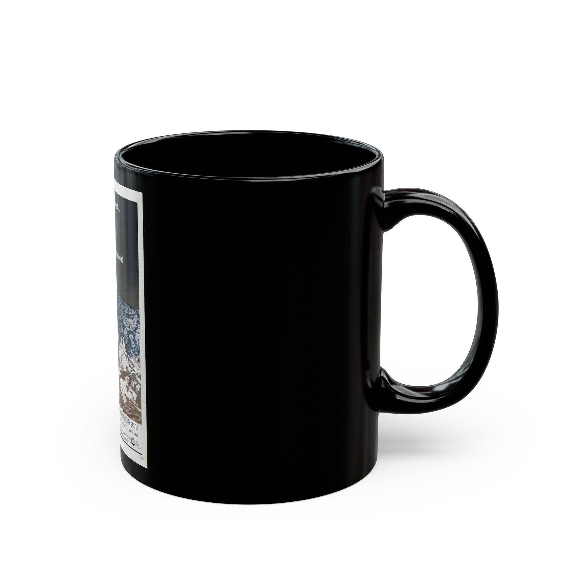 BEN 1972 Movie Poster - Black Coffee Mug-The Sticker Space