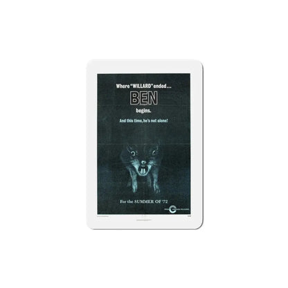 Ben 1972 Movie Poster Refrigerator Magnet - The Sticker Space