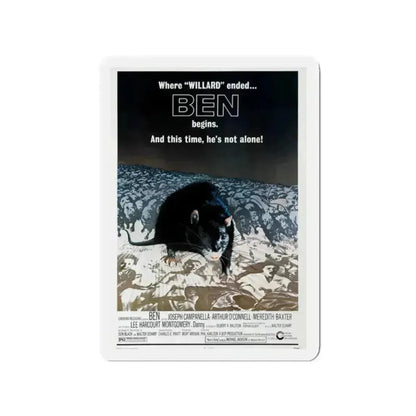 BEN 1972 Movie Poster - Refrigerator Magnet - The Sticker Space