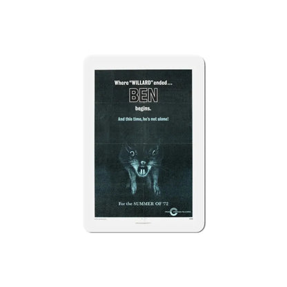 Ben 1972 Movie Poster Refrigerator Magnet - The Sticker Space