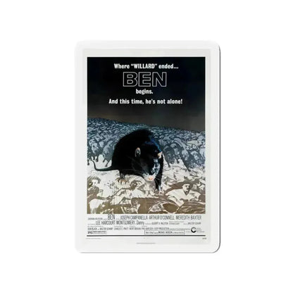 BEN 1972 Movie Poster - Refrigerator Magnet - The Sticker Space