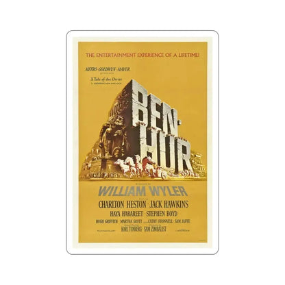 Ben Hur 1959 Movie Poster STICKER Vinyl Die-Cut Decal - The Sticker Space