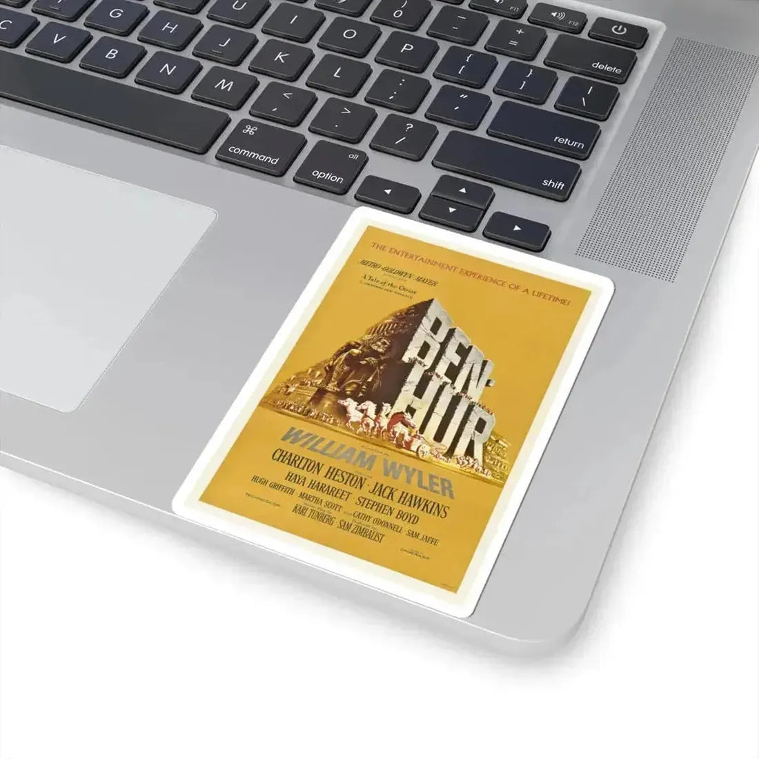 Ben Hur 1959 Movie Poster - STICKER Vinyl Kiss-Cut Decal - The Sticker Space