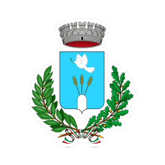 Bene Lario-Stemma (Italy) (Coat of Arms) STICKER Vinyl Kiss-Cut Decal 2 Inch White - The Sticker Space