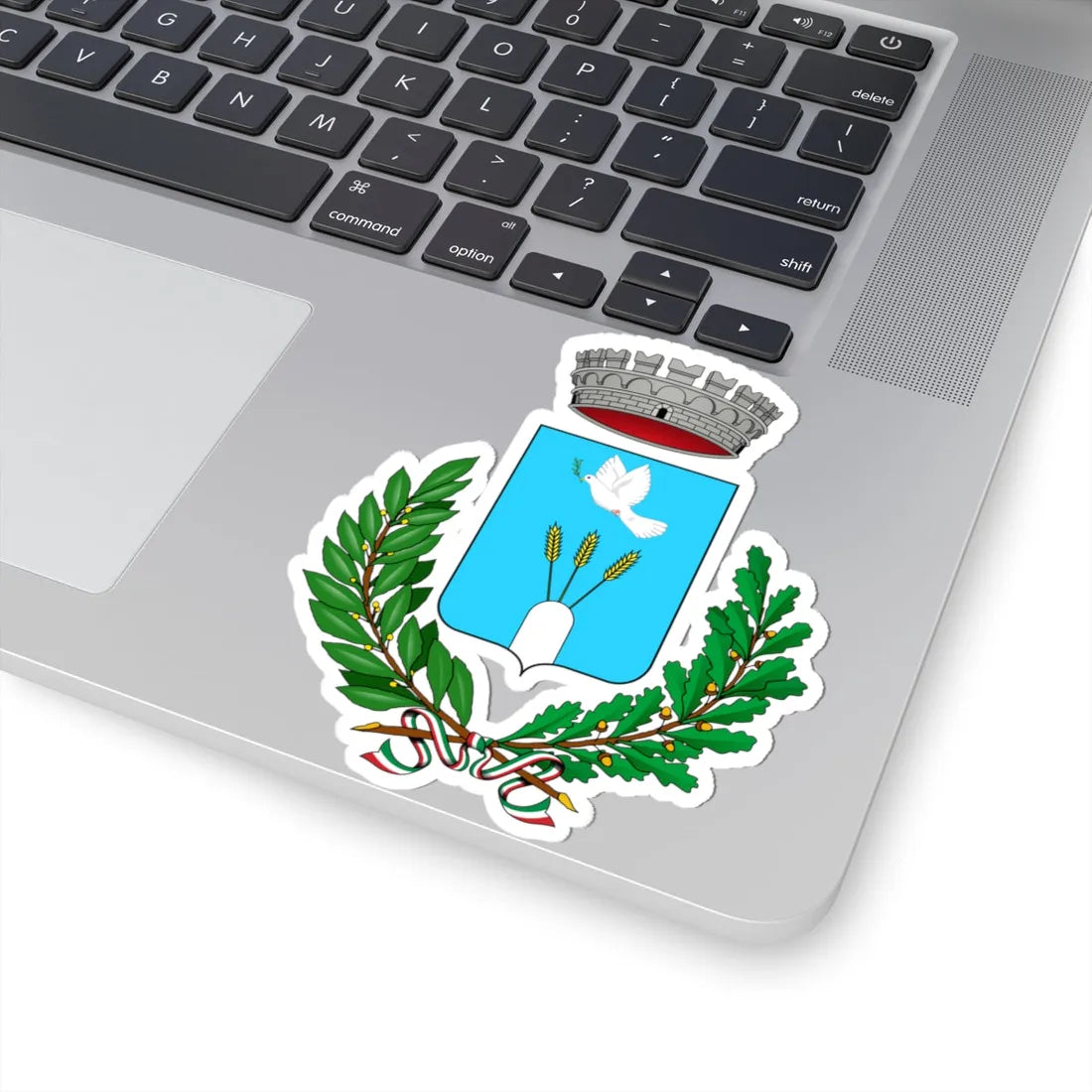Bene Lario-Stemma (Italy) (Coat of Arms) STICKER Vinyl Kiss-Cut Decal - The Sticker Space