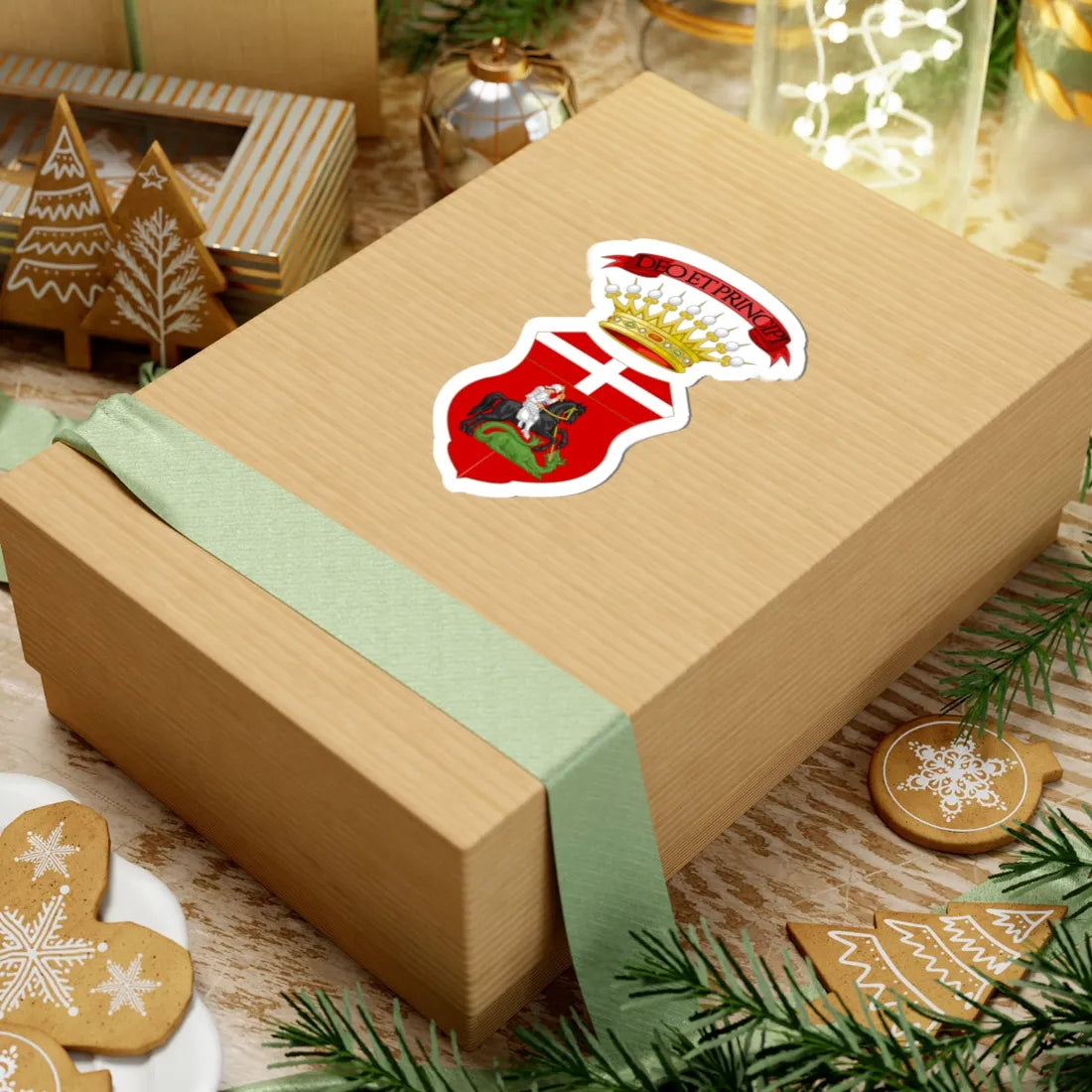 Bene Vagienna-Stemma (Italy) (Coat of Arms) STICKER Vinyl Kiss-Cut Decal - The Sticker Space