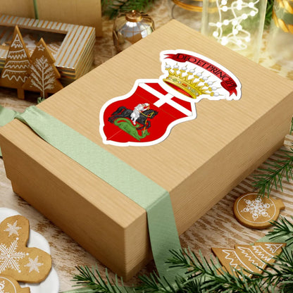 Bene Vagienna-Stemma (Italy) (Coat of Arms) STICKER Vinyl Kiss-Cut Decal - The Sticker Space