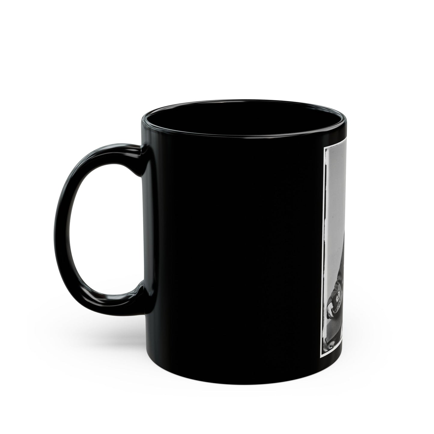 Benedict (U.S. Civil War) Black Coffee Mug-The Sticker Space