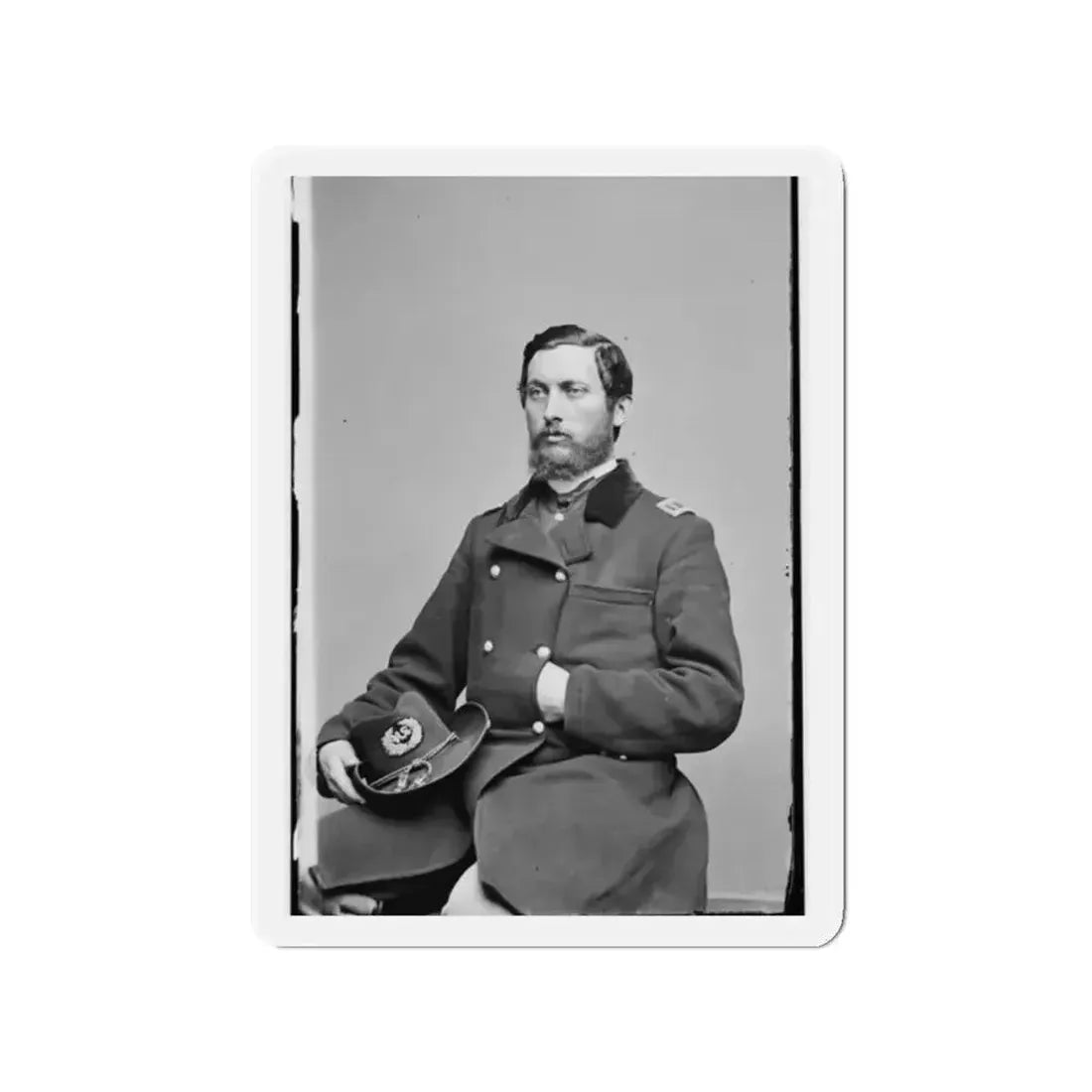 Benedict (U.S. Civil War) Refrigerator Magnet 2" x 2" Die-Cut 1 pc - The Sticker Space