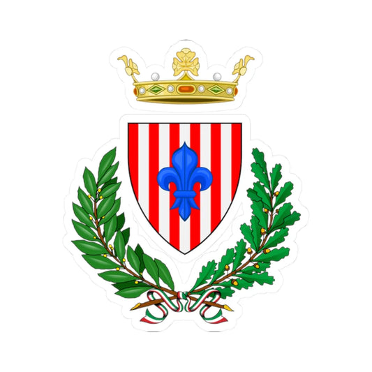 Benevello-Stemma (Italy) (Coat of Arms) STICKER Vinyl Kiss-Cut Decal 2 Inch White - The Sticker Space