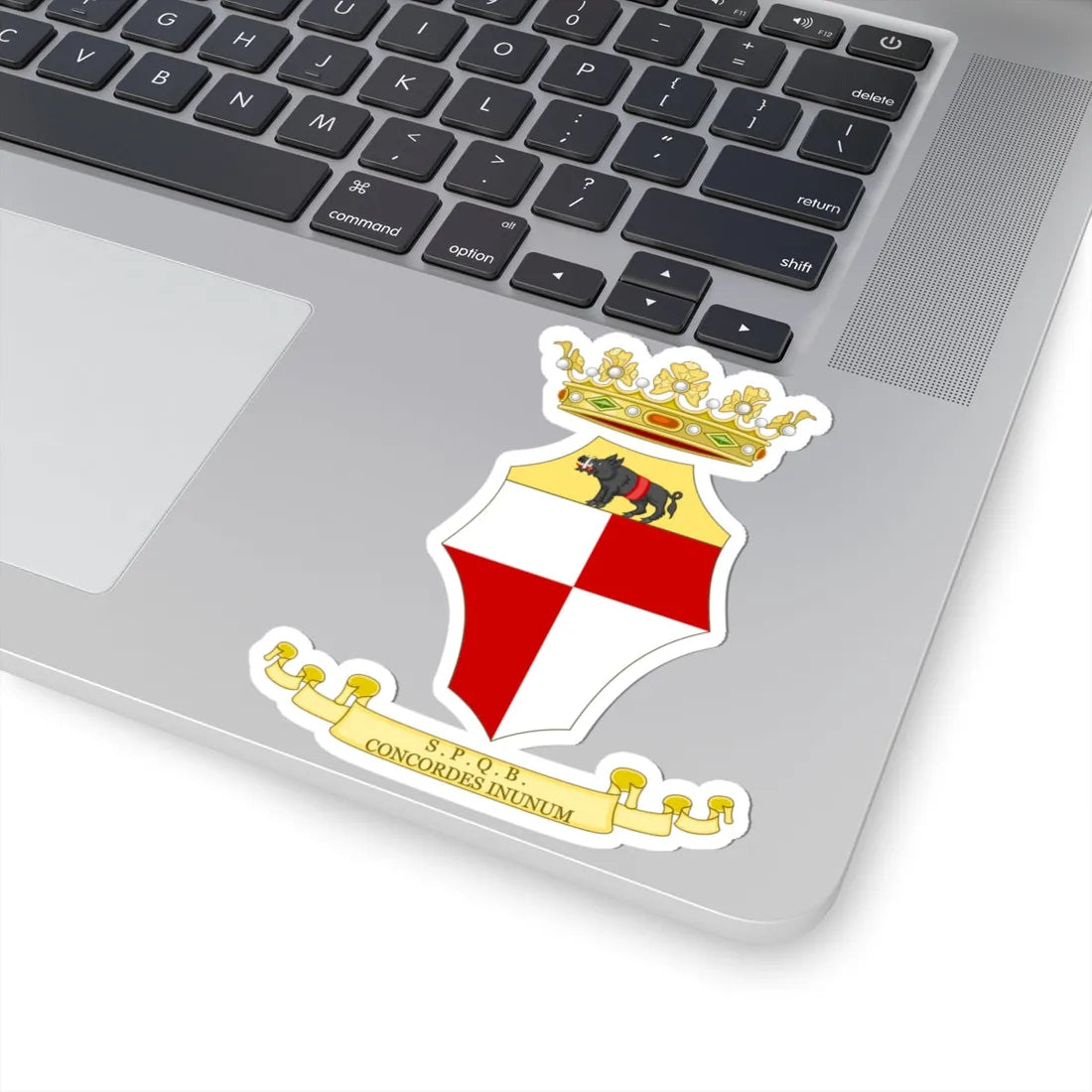 Benevento-Stemma (Italy) (Coat of Arms) STICKER Vinyl Kiss-Cut Decal - The Sticker Space