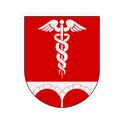 Bengtsfors vapen (Sweden) (Coat of Arms) STICKER Vinyl Kiss-Cut Decal 3 Inch White - The Sticker Space