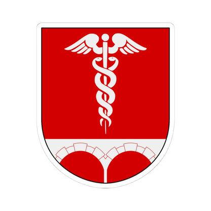 Bengtsfors vapen (Sweden) (Coat of Arms) STICKER Vinyl Kiss-Cut Decal 4 Inch White - The Sticker Space