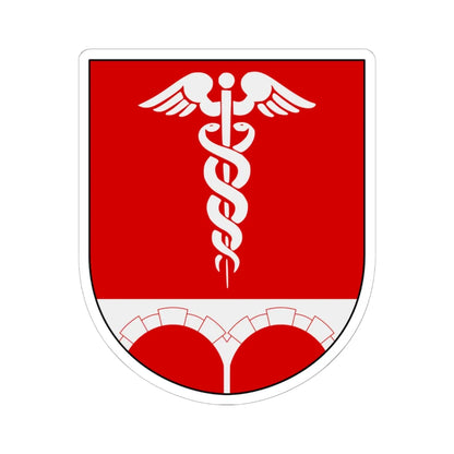 Bengtsfors vapen (Sweden) (Coat of Arms) STICKER Vinyl Kiss-Cut Decal 6 Inch White - The Sticker Space