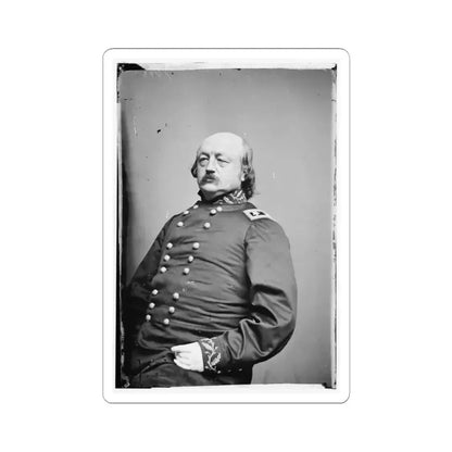 Benjamin F. Butler, Maj. Gen. (U.S. Civil War) STICKER Vinyl Kiss-Cut Decal 3 Inch White - The Sticker Space