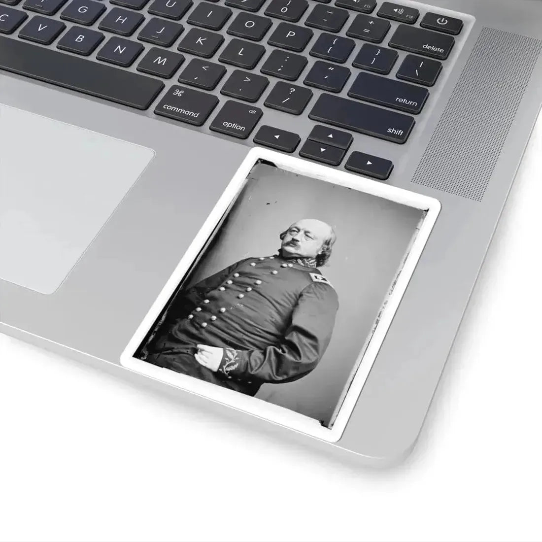 Benjamin F. Butler, Maj. Gen. (U.S. Civil War) STICKER Vinyl Kiss-Cut Decal - The Sticker Space