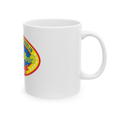 Benjamin Franklin SSBN 640 (U.S. Navy) White Coffee Mug-The Sticker Space