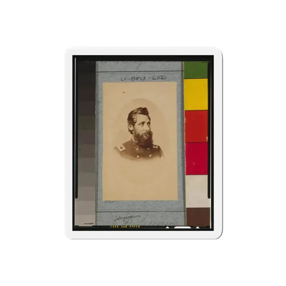 Benjamin H. Grierson, Maj. General (U.S. Civil War) Refrigerator Magnet 6 Inch Die-Cut - The Sticker Space